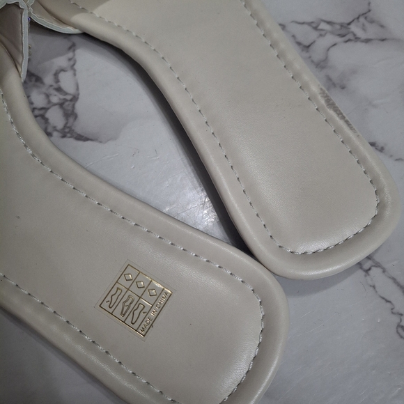 Iridescent Rhinestone Sandals - Picture 5 of 9